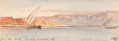 Gebel Abu Fodde von Edward Lear